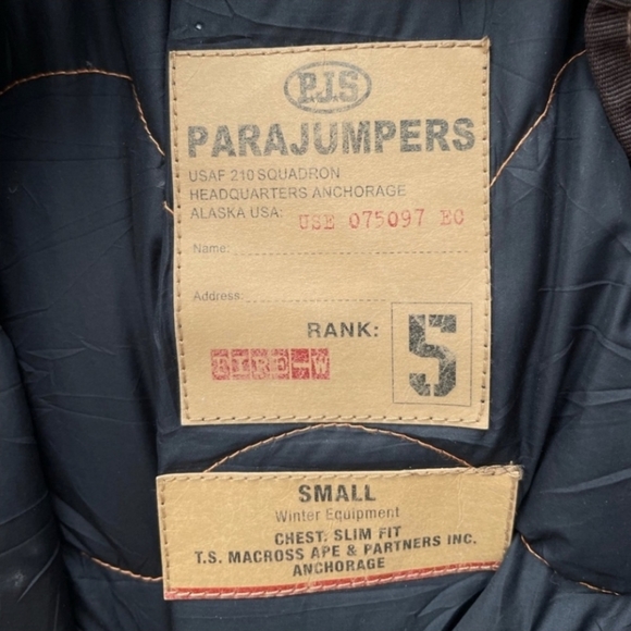PARAJUMPERS Fire Military Cargo Bomber, Size - Picture 6 of 10